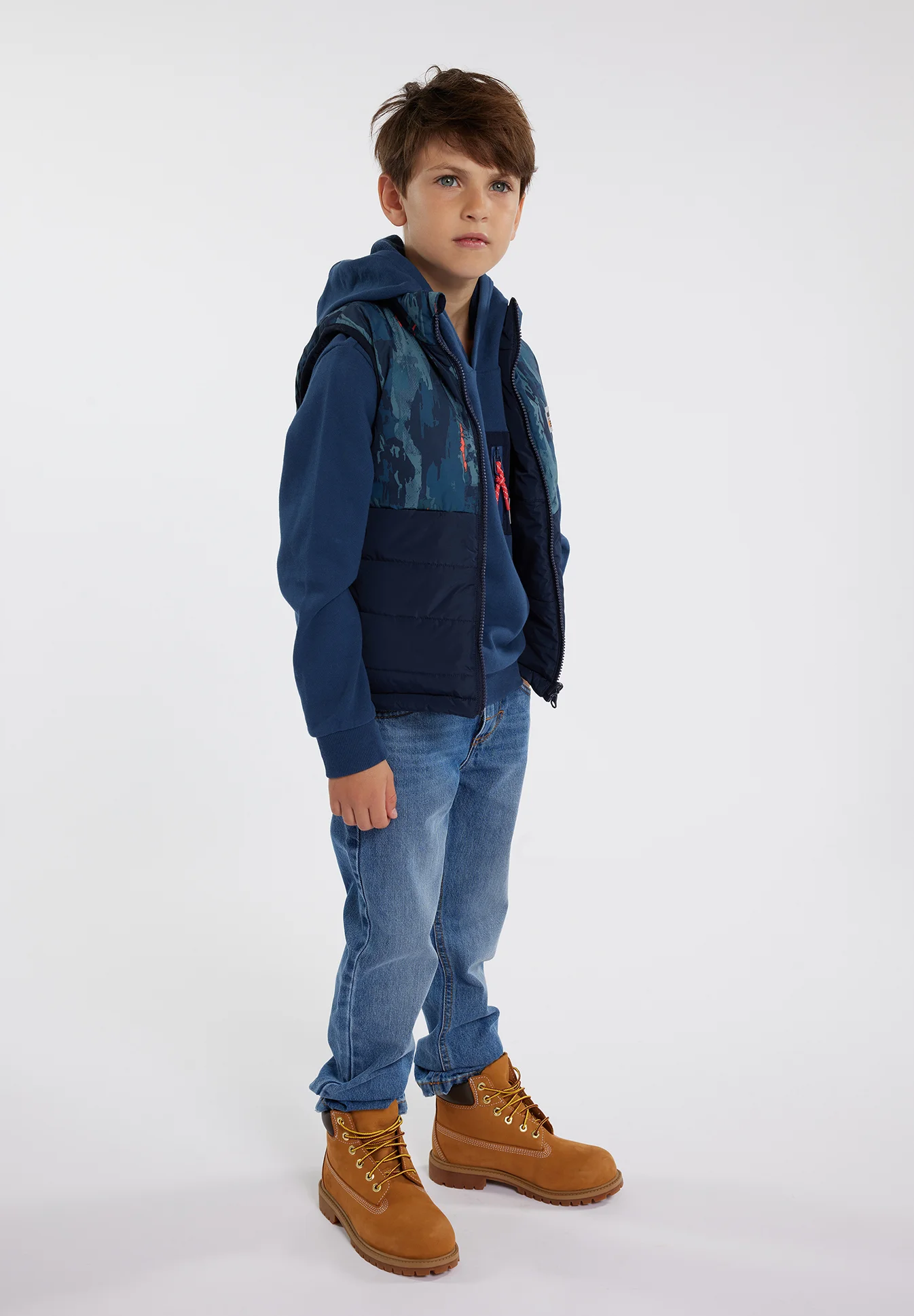 Timberland CORTAVIENTOS CON CAPUCHA - Chaqueta de entretiempo