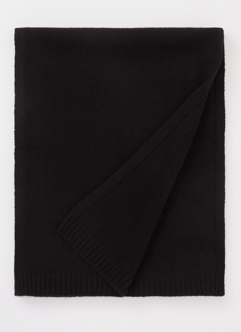 ba&sh Comie kashmirhuivi logobrodeerauksella 190 x 35 cm
