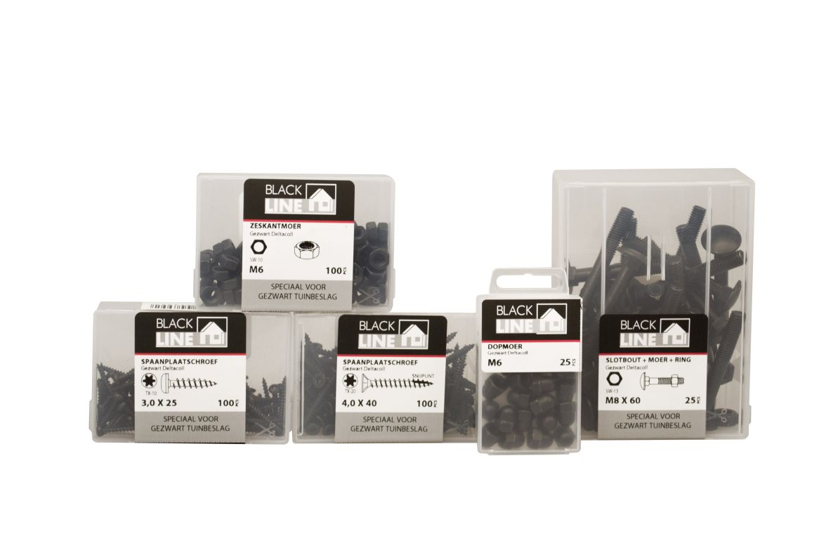 Blackline 6904.20.33020 Spanplattenschraube HCP Schwarz CK TX-10 3,0 x 20 mm - 100 Stück