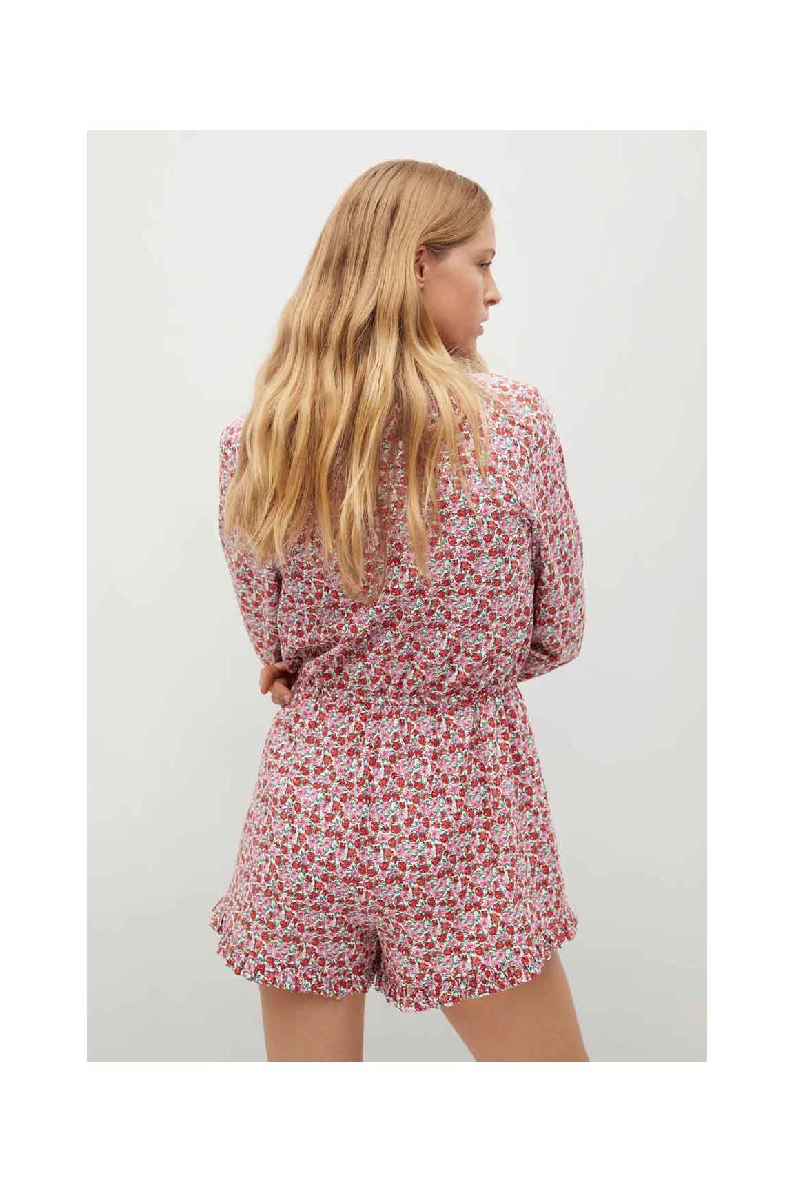 Mango Combi Shorts Femme couleur rose
