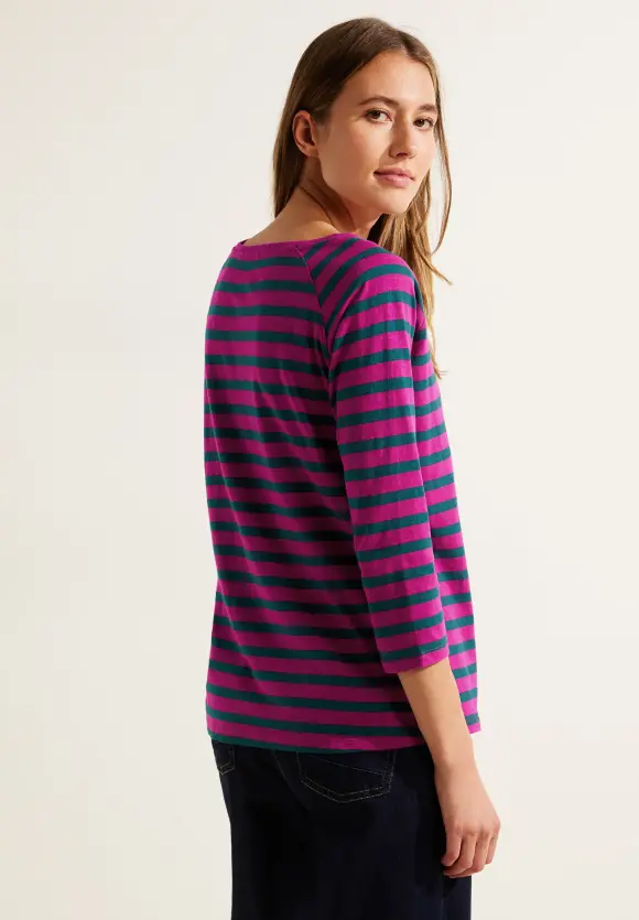 CECIL Slub Streifenshirt