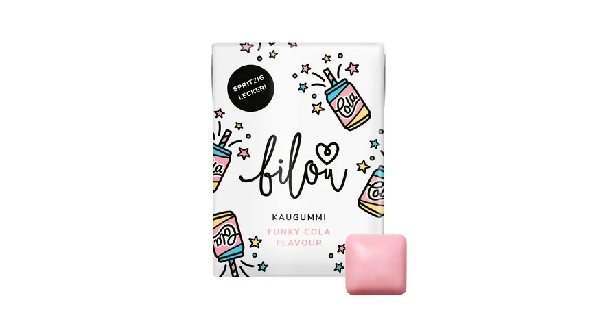 bilou Kaugummi Funky Cola Flavour 24 g