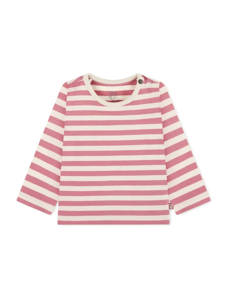 Sterntaler GOTS Langarmshirt gestreift in rosa günstig kaufen