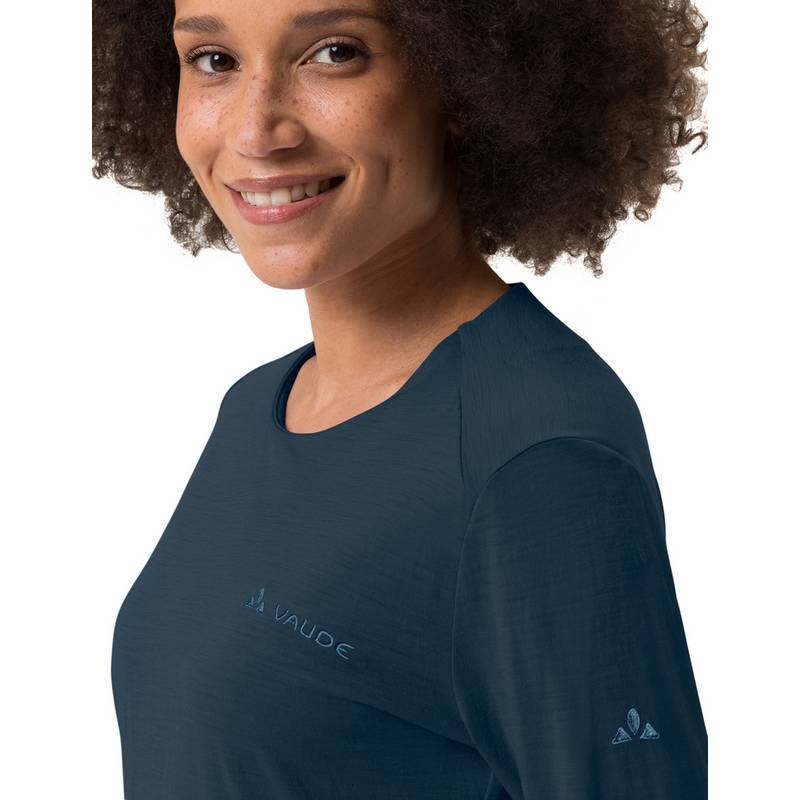 VAUDE Women's Yaras LS Wool Shirt T-Shirt Damen
