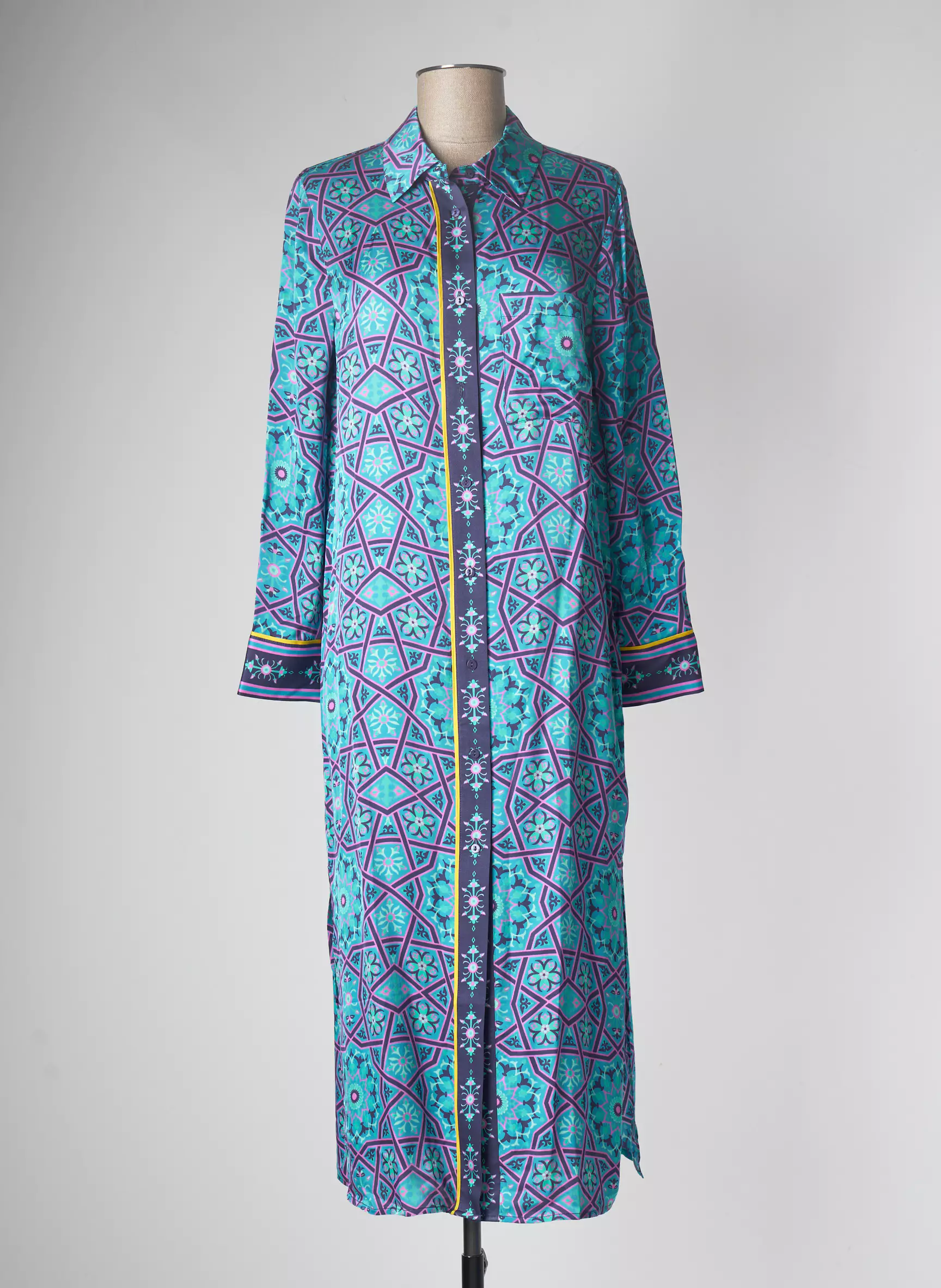 Notshy Robes Longues Femme couleur bleu