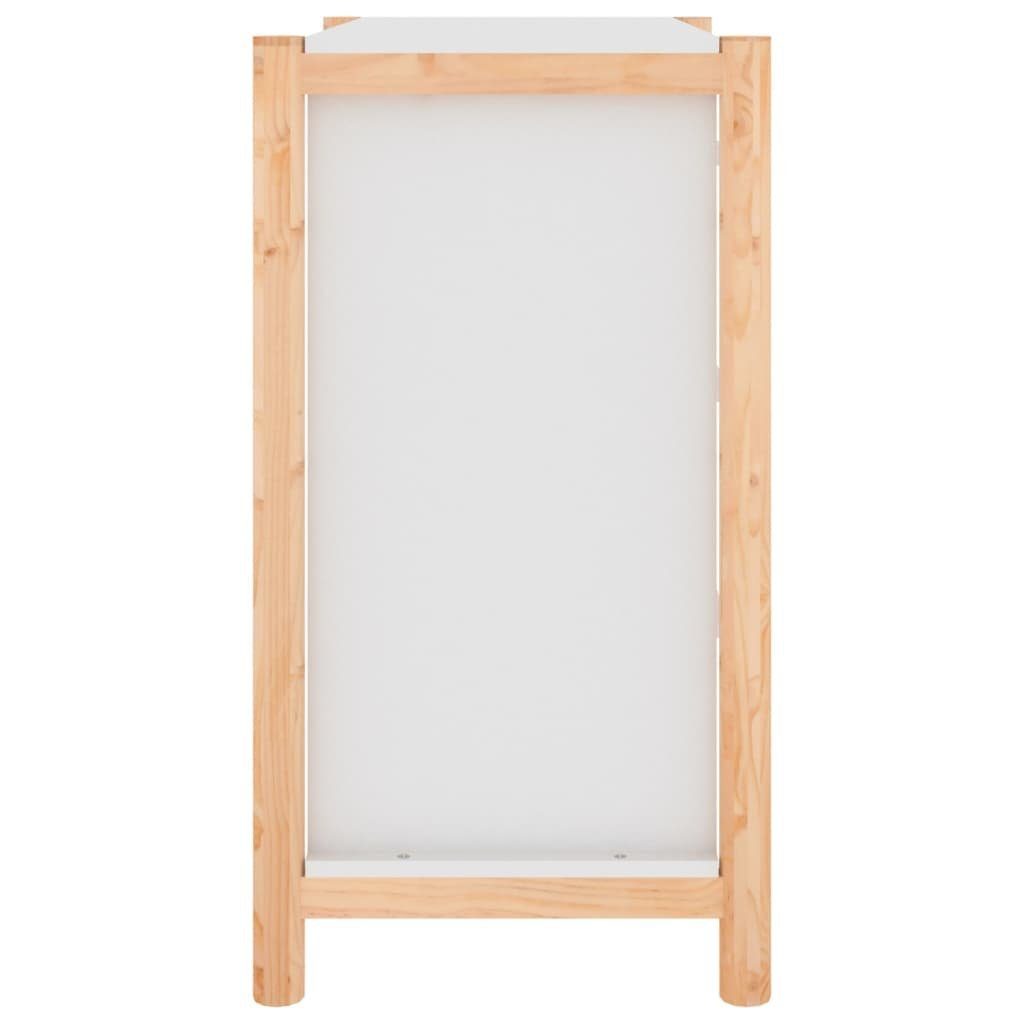vidaXL Sideboard Sideboard Weiß 62x38x70 cm Holzwerkstoff (1 St)