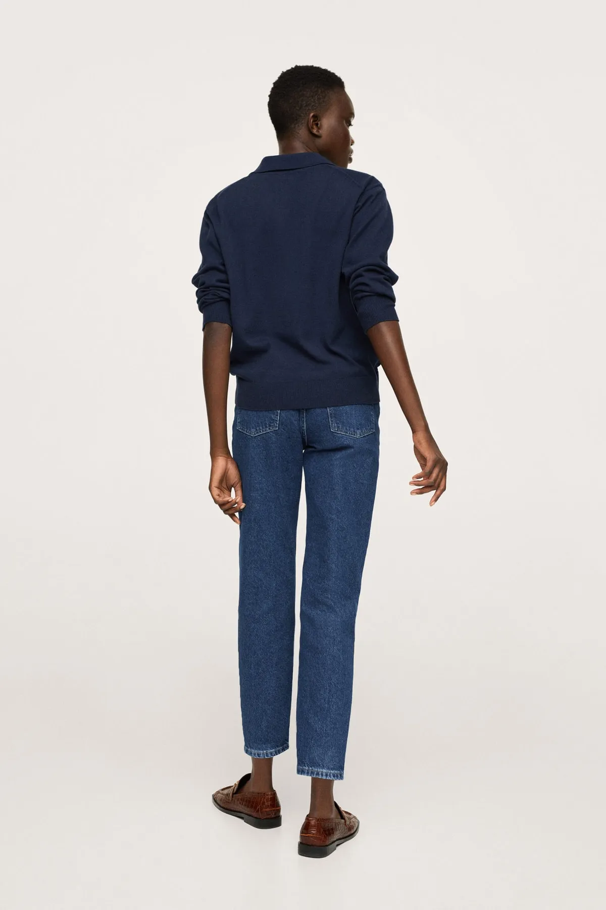 MANGO  Blaue Damenjeans 17005949