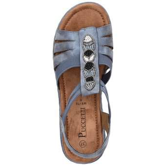 Puccetti Sandale in blau