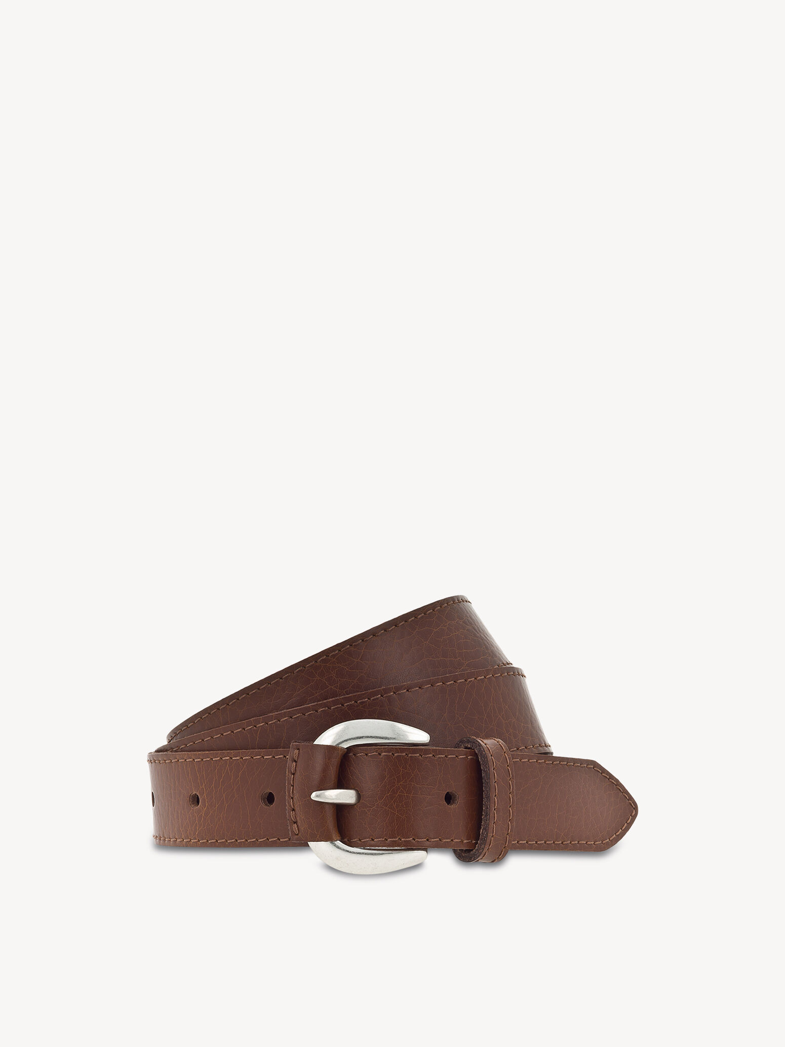 Ceinture en cuir - marron