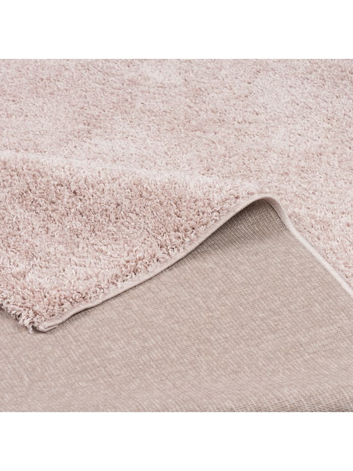 Pergamon Hochflor Langflor Teppich Aloha in Rosa günstig kaufen