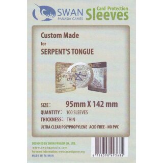 Swan Panasia Kartenhüllen 95mm x 142mm dünn (100)