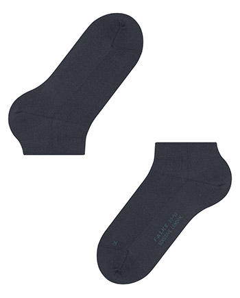 Falke, Serie Sensitive London, Sneakersocken, Baumwolle, nachtblau