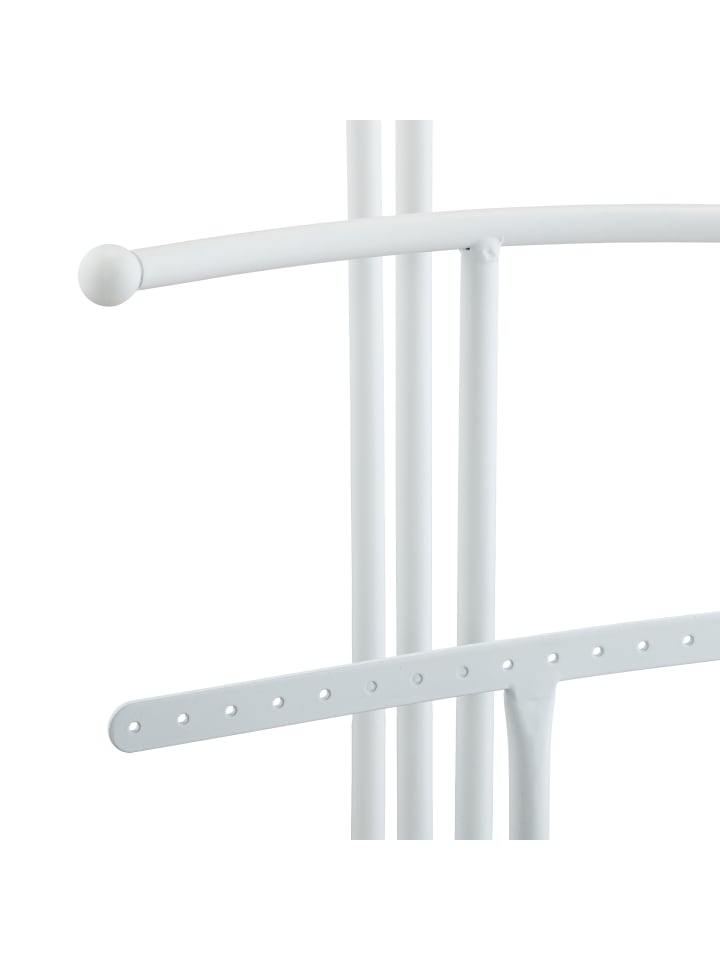 relaxdays Schmuckständer in Weiß/ Braun - (B)24 x (H)43 x (T)18 cm günstig kaufen onesize
