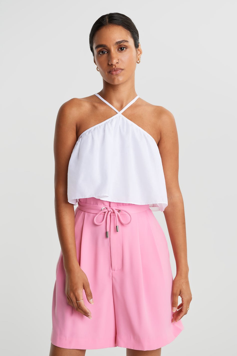 Delilah cropped singlet