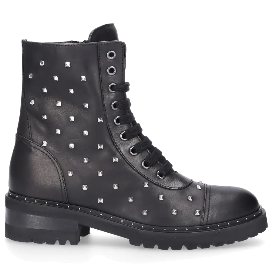 Via Roma 15 - Stiefeletten SAINT BARTH Kalbsleder schwarz - schwarz