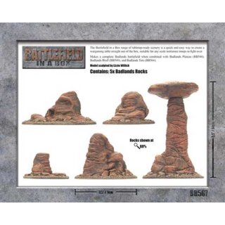 Badlands Pillars - Mars 30mm (5)