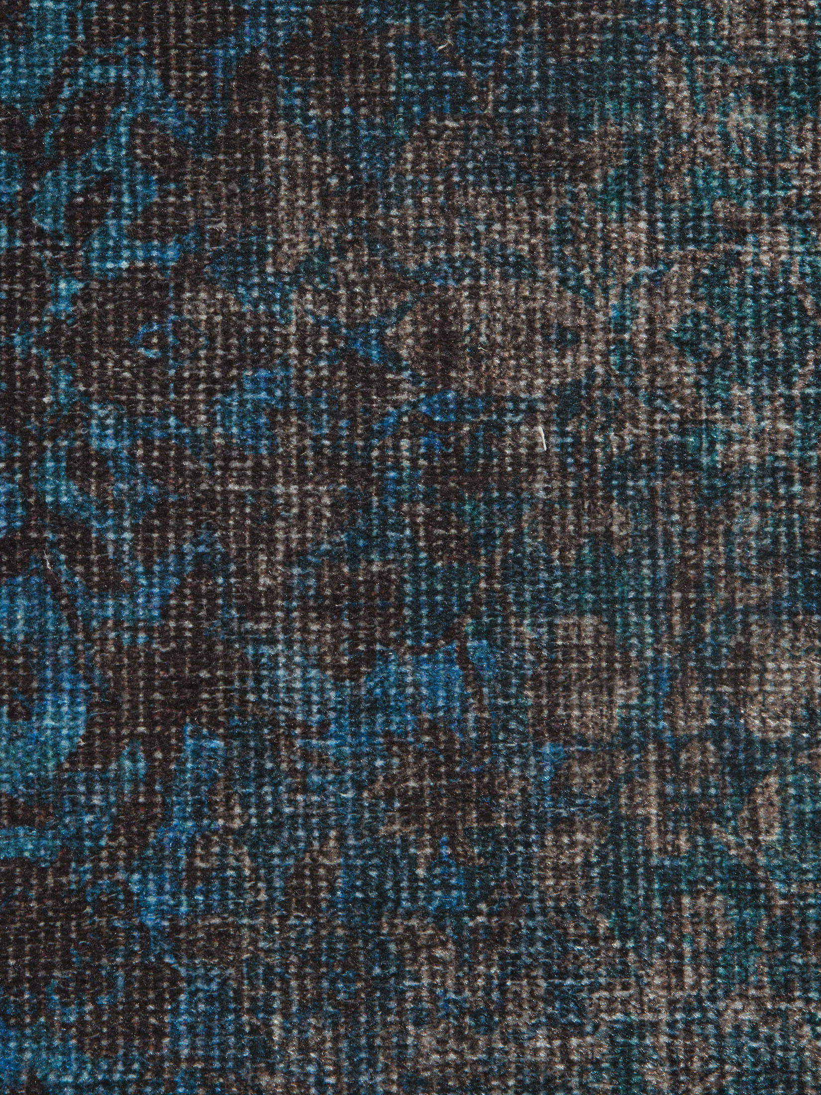 Keles Vintage-Teppich, Vintage Blau
