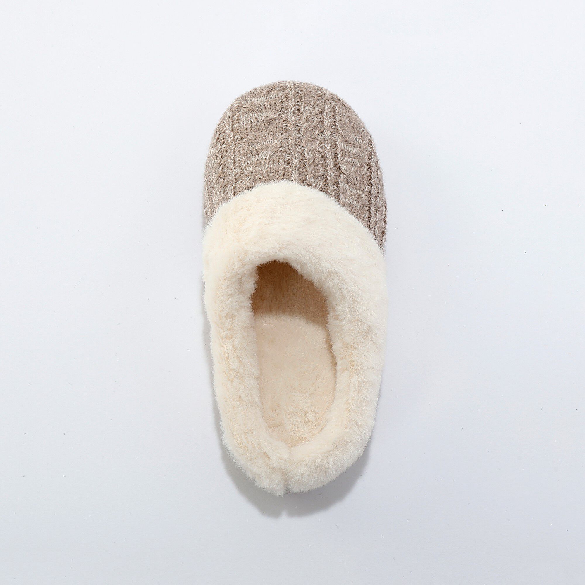 Chaussons mules tricot