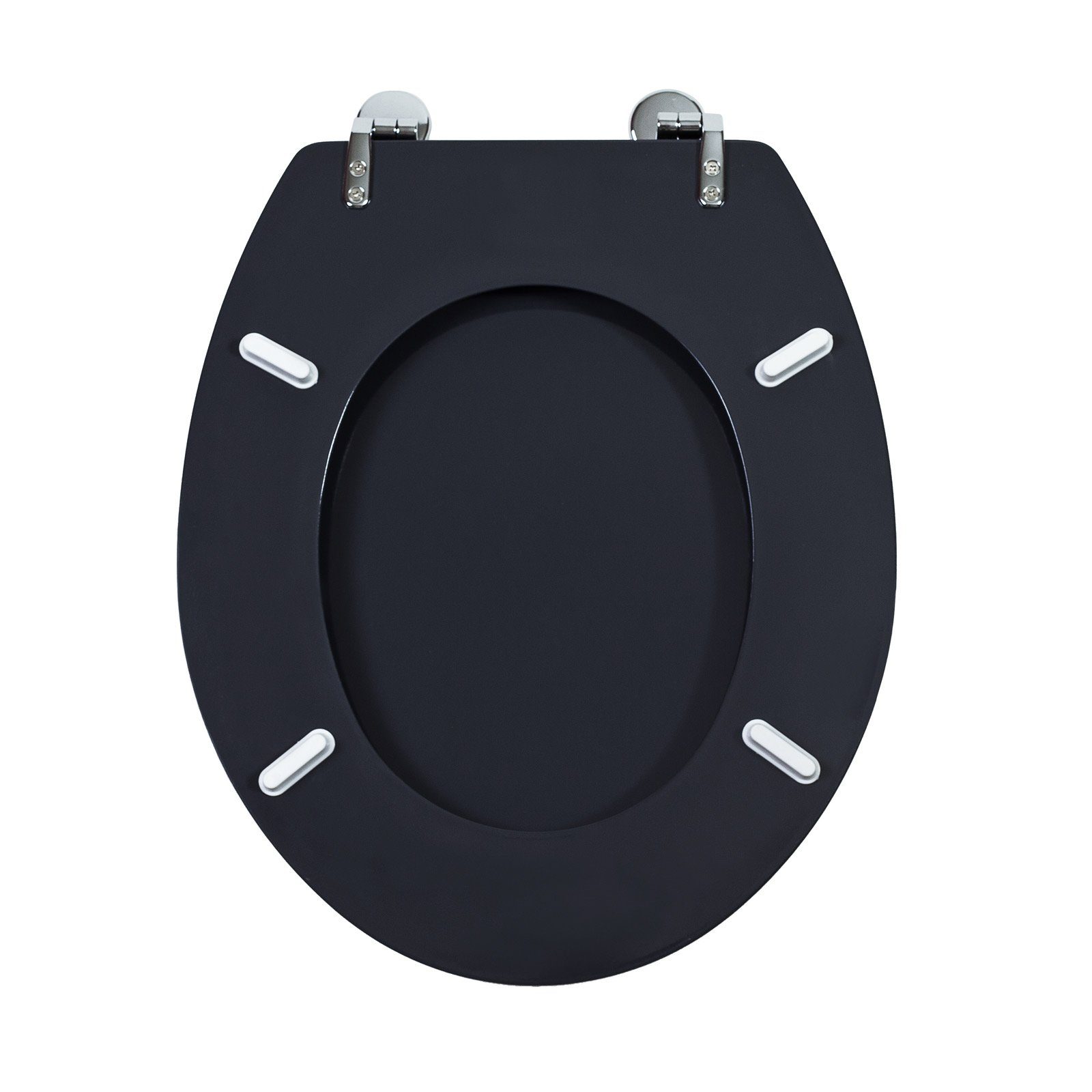 Grafner WC-Sitz WC Sitz mit Absenkautomatik Motiv Pink Dahlia Toilettendeckel, Absenkautomatik
