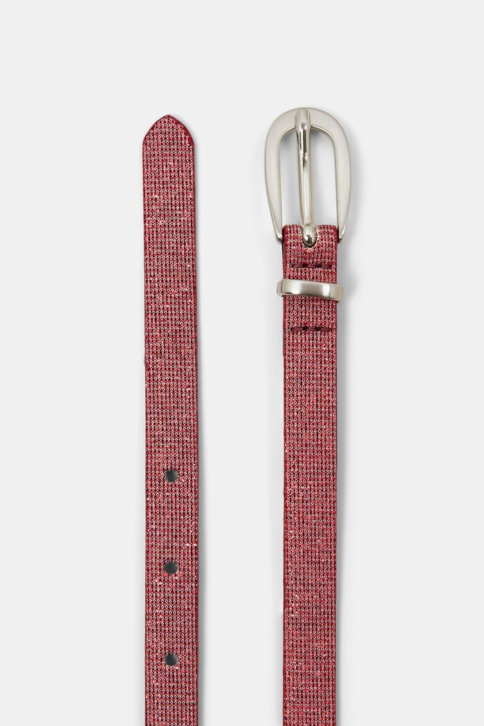Schmaler Glitzergürtel