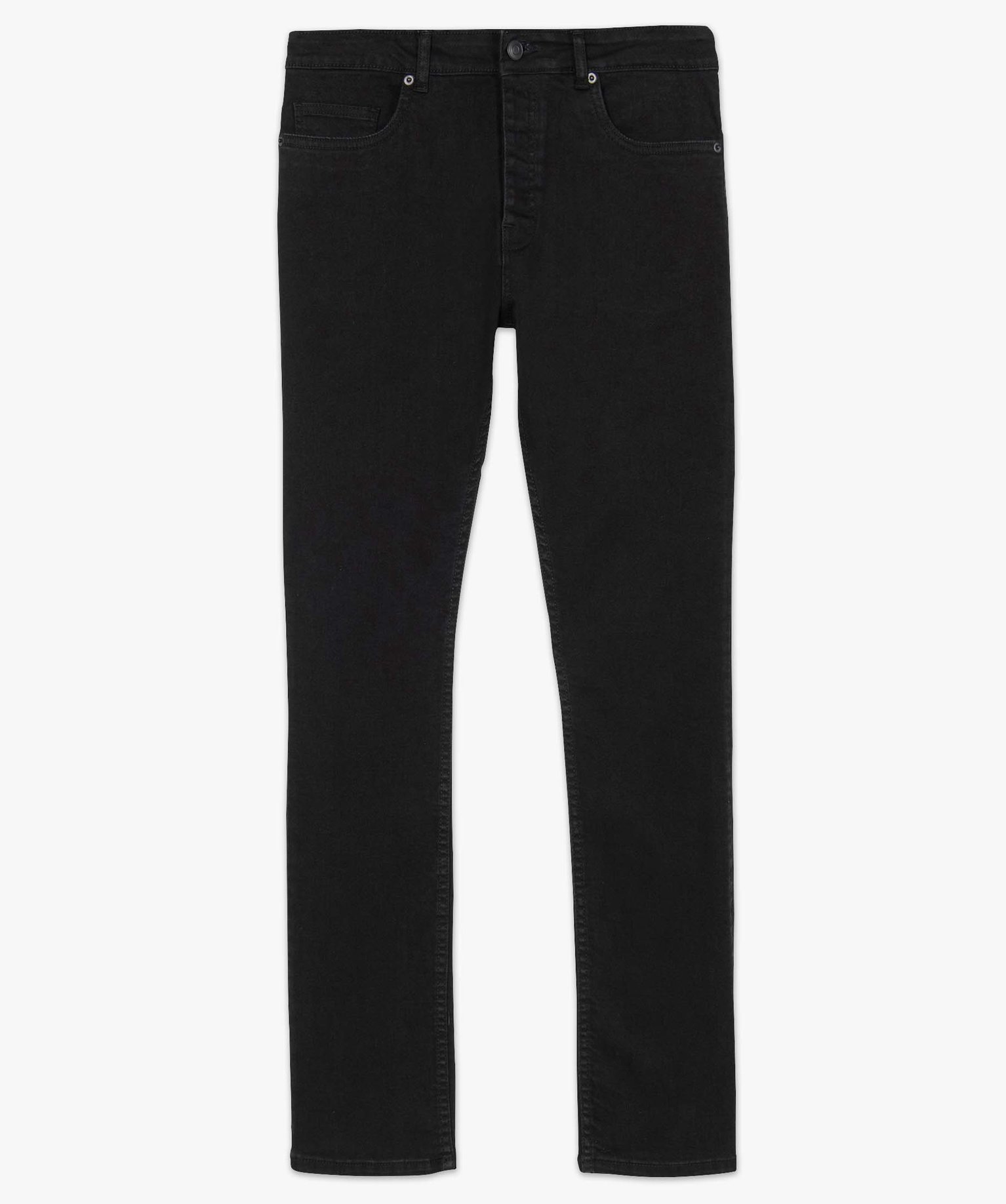 Jean homme straight en coton stretch brut | GEMO