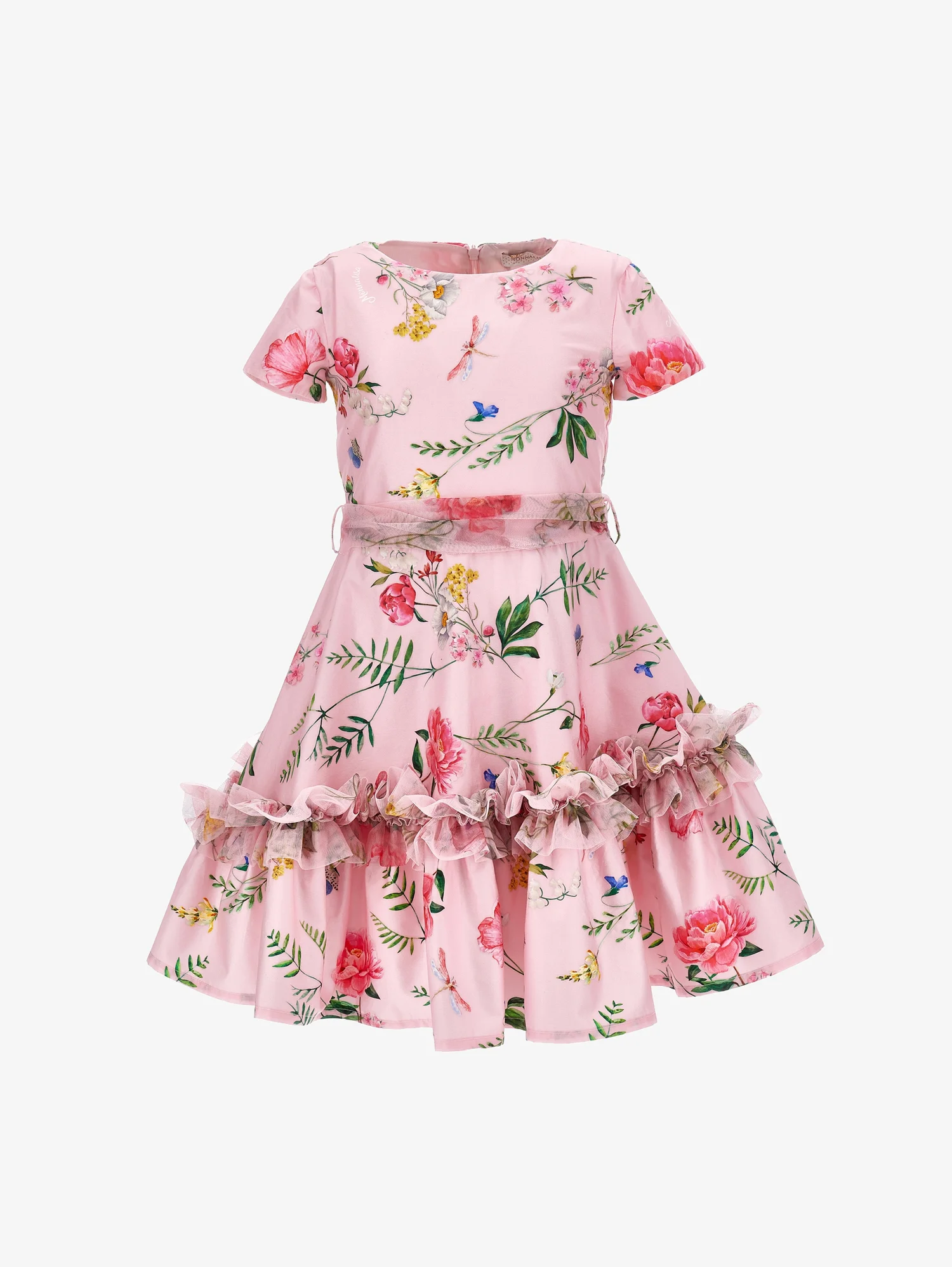 Monnalisa VESTIDO CON VOLANTES - Vestido elegante