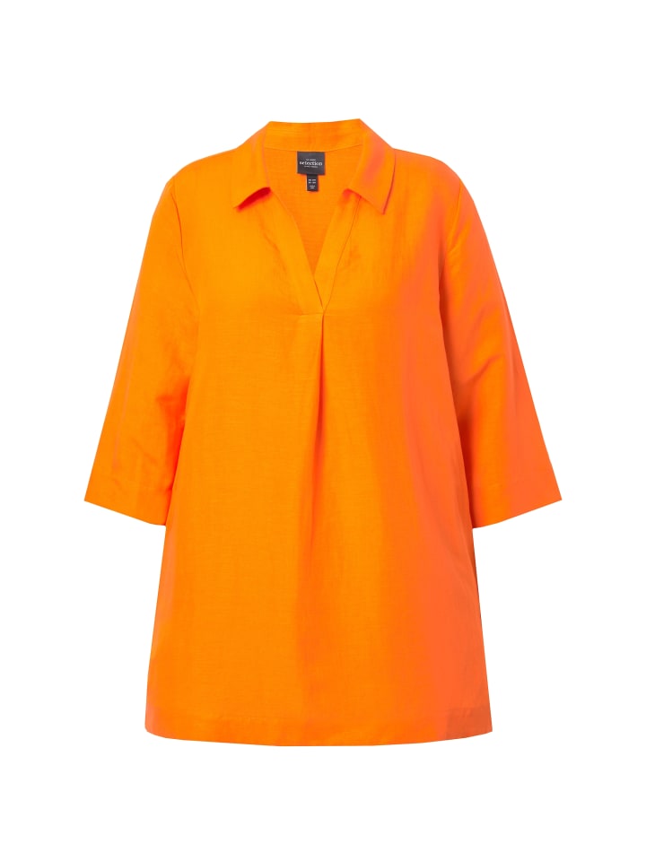 Ulla Popken Blusentop in hellorange günstig kaufen