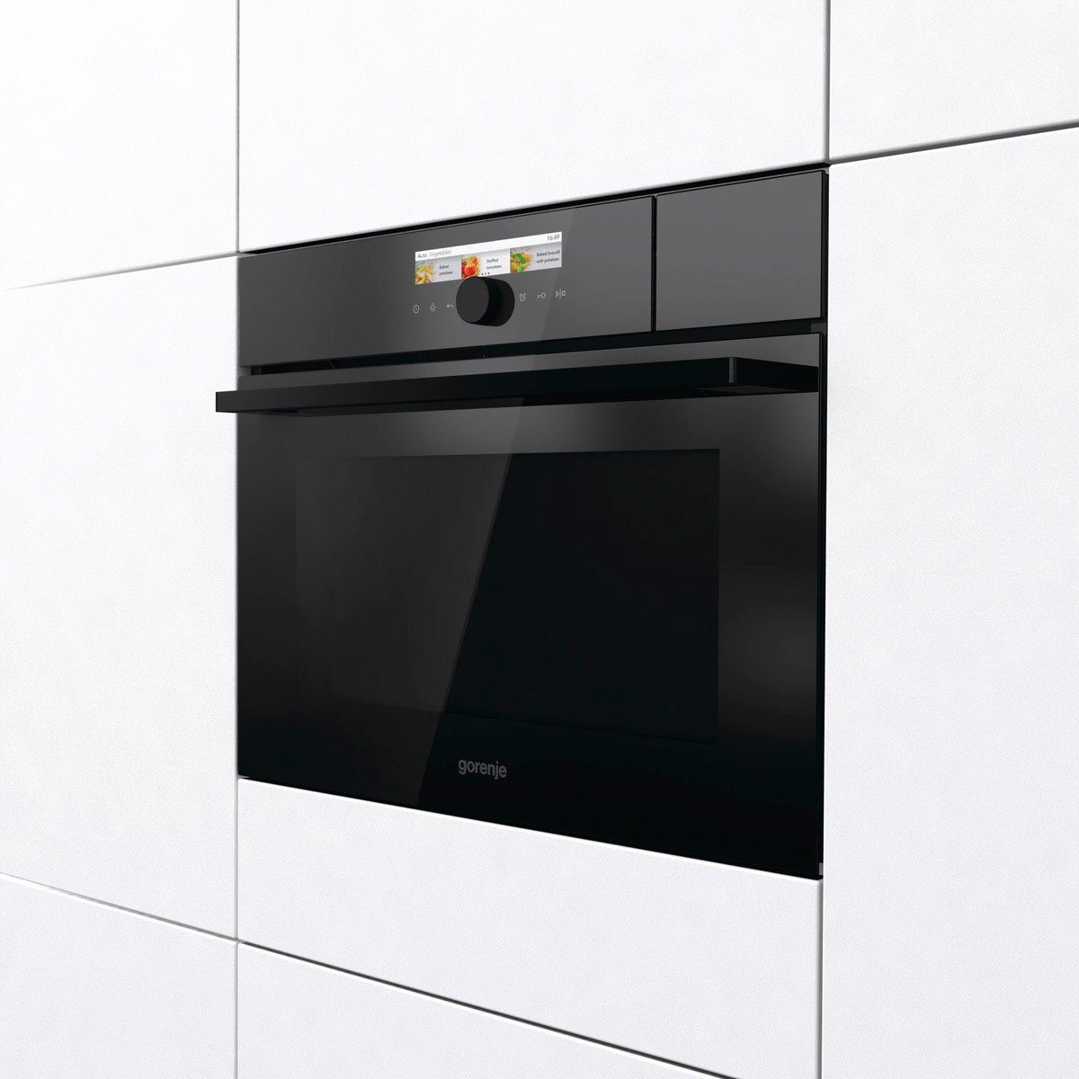 GORENJE Dampfbackofen BCS 598 S24BG, mit 1-fach-Teleskopauszug, Aqua-Reinigungsfunktion