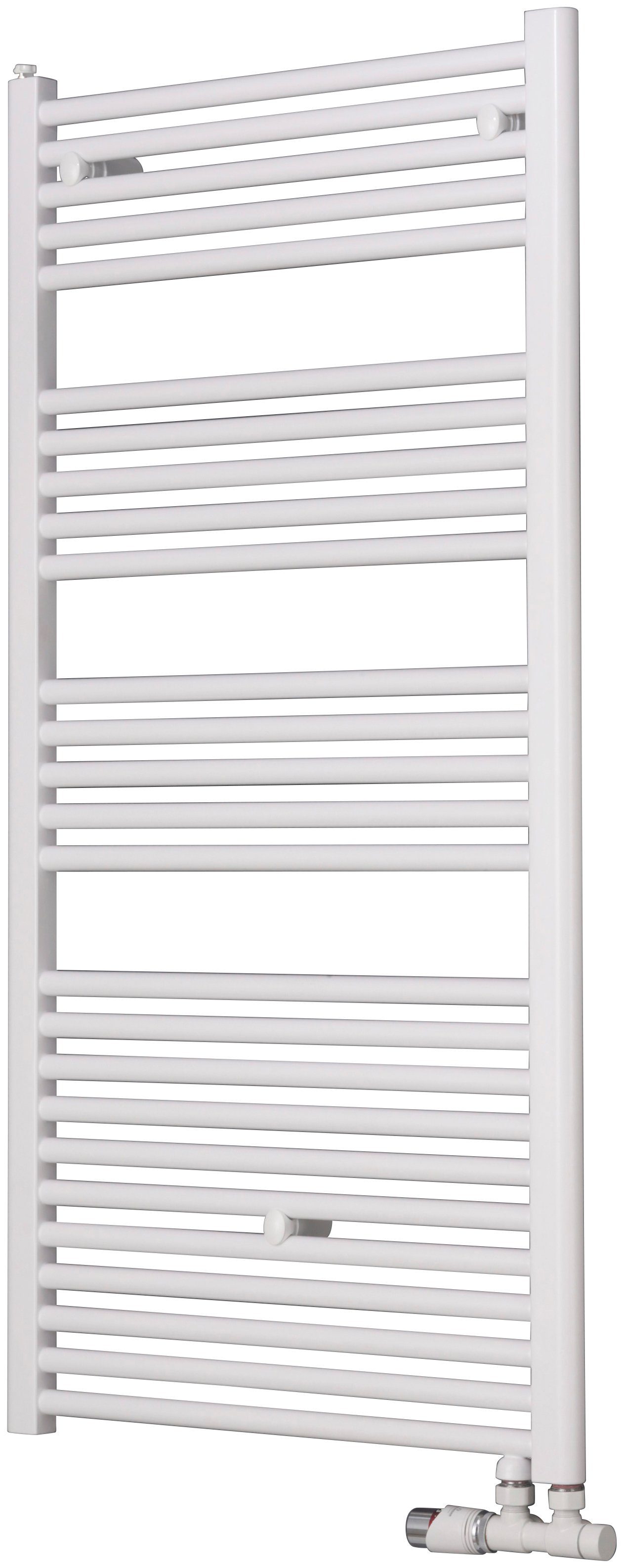 Ximax Badheizkörper Hektor MAV 1838 mm x 600 mm, 1028 Watt, Mittenanschluss versetzt, weiß