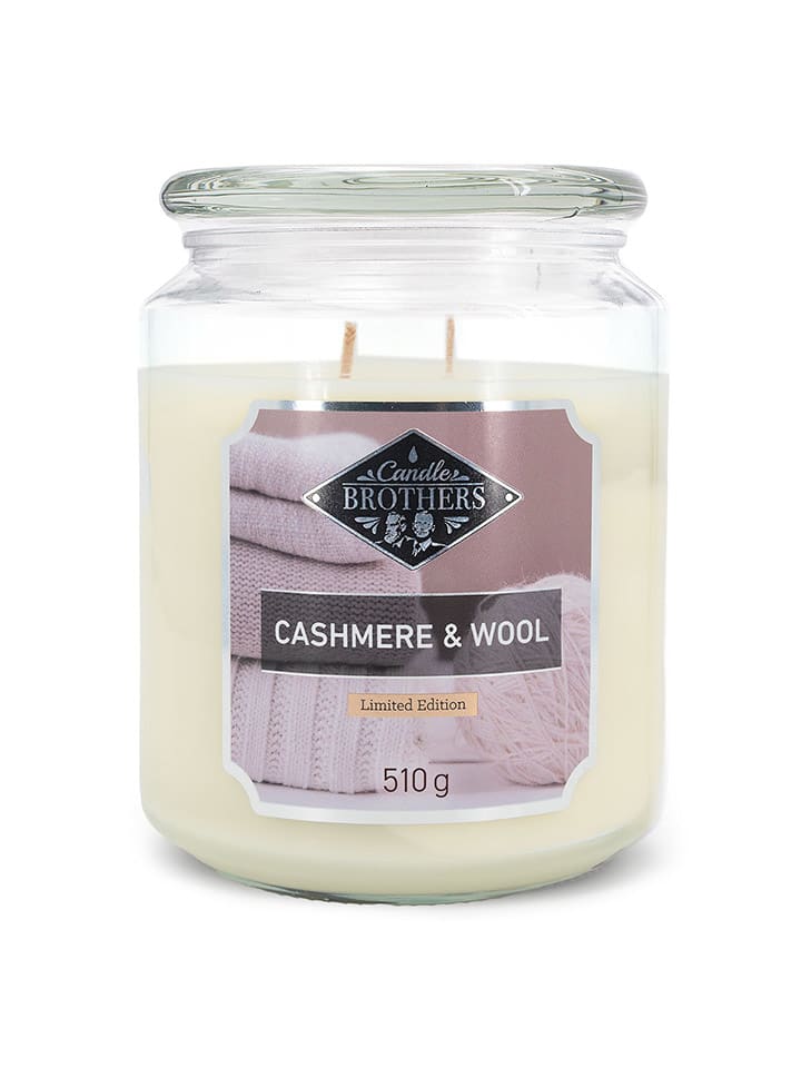Candle Brothers Duftkerze ''Cashmere & Wool'' in Weiß - 510 g günstig kaufen onesize