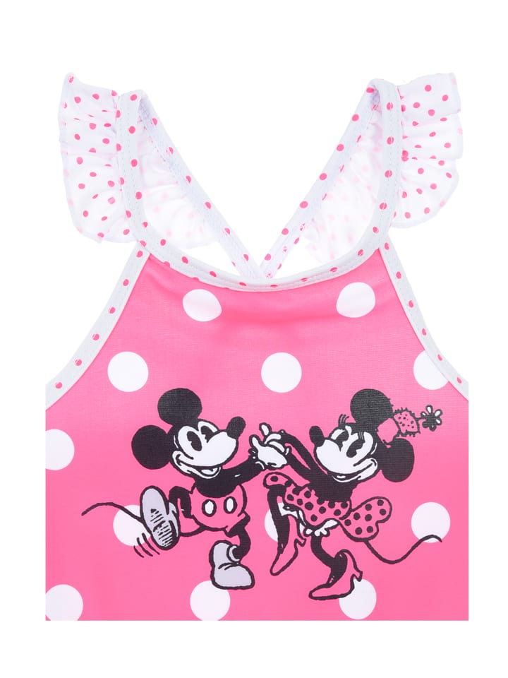 Disney Minnie Mouse Badeanzug in Pink günstig kaufen