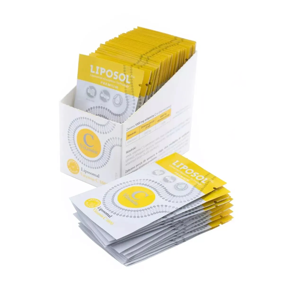 Liposol Λιποσωμική Βιταμίνη C 1000, Φακελάκια