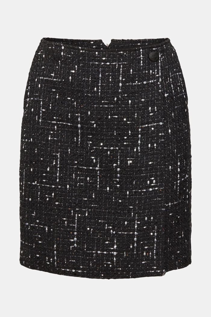 Minirock aus Bouclé