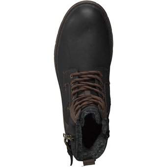 Softrelax Schnür Boots in schwarz
