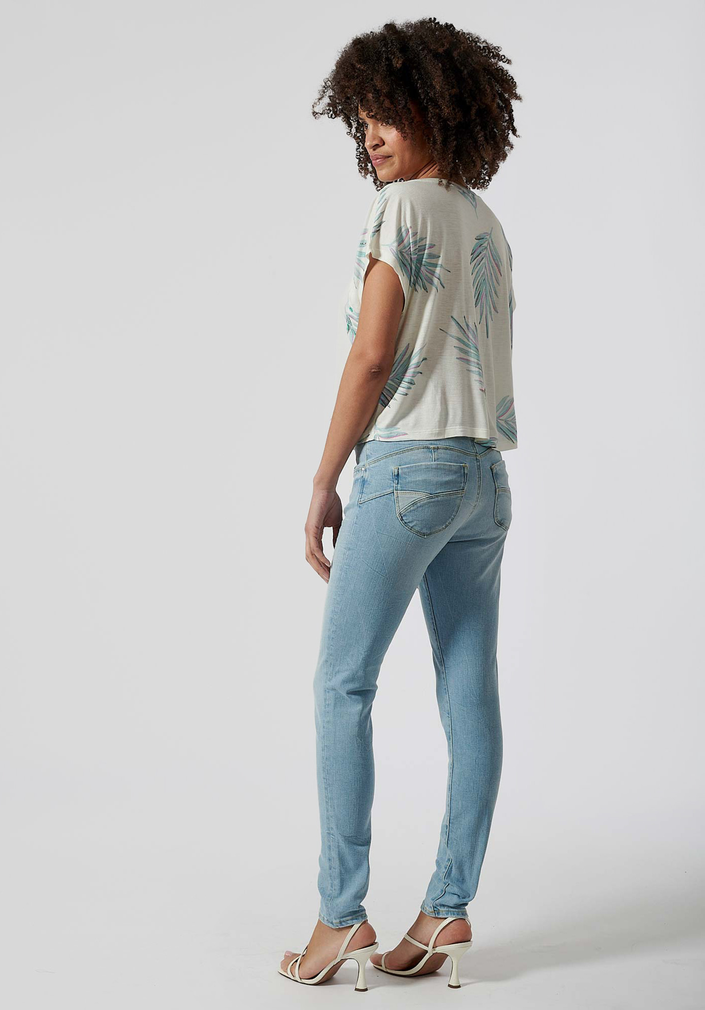FLORE  Jean slim Femme