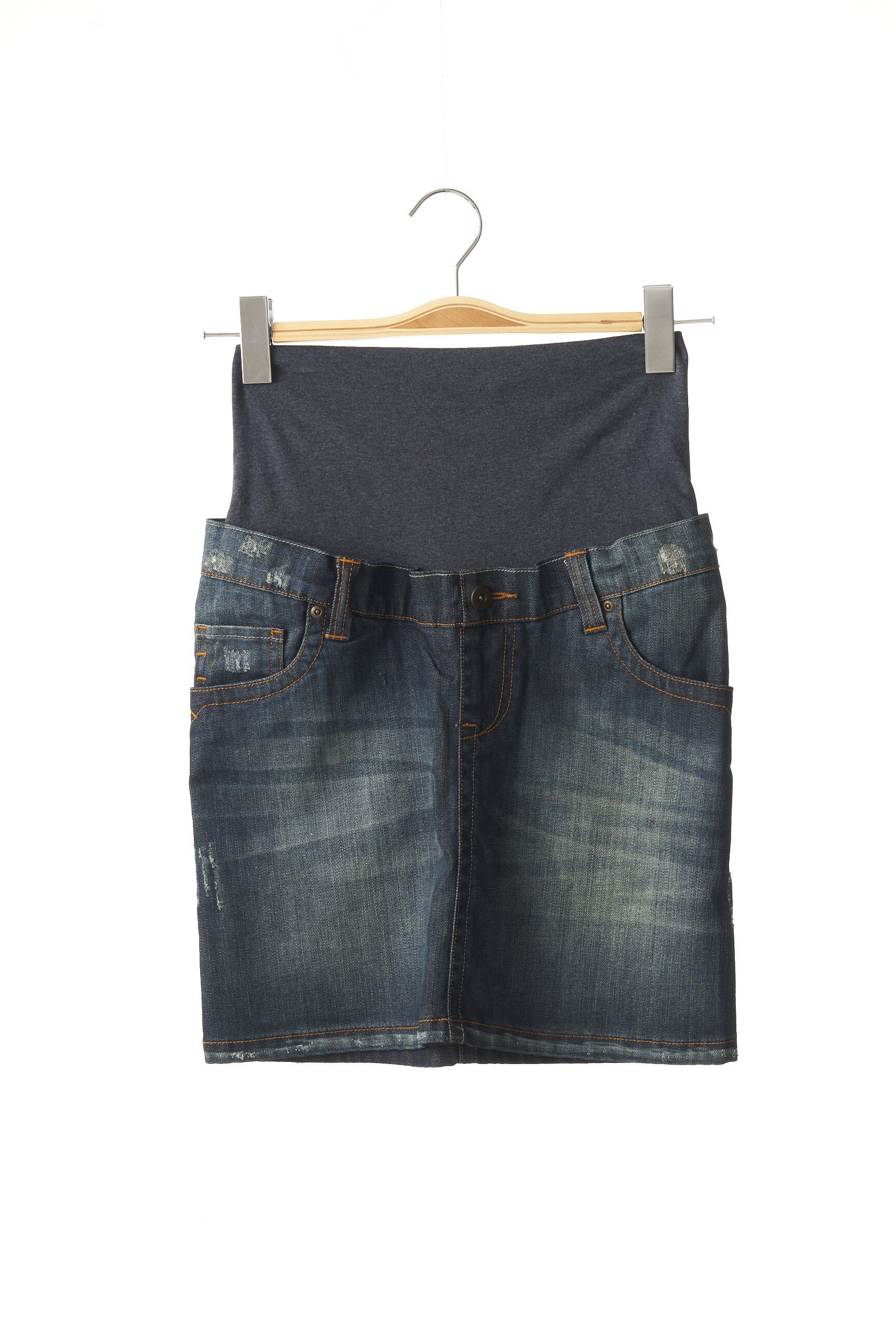 Love2wait Jupes Maternite Femme couleur bleu
