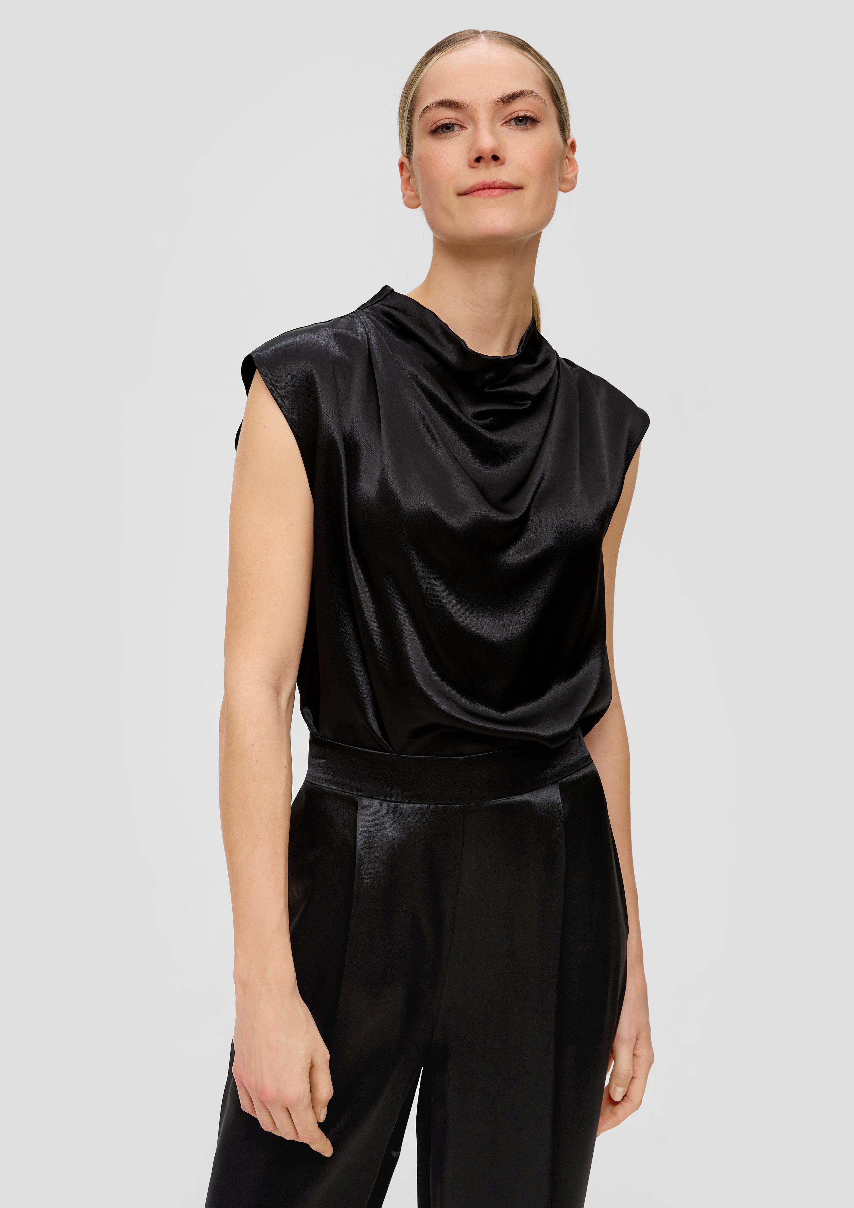 Blusentop aus Satin  2140904-9999