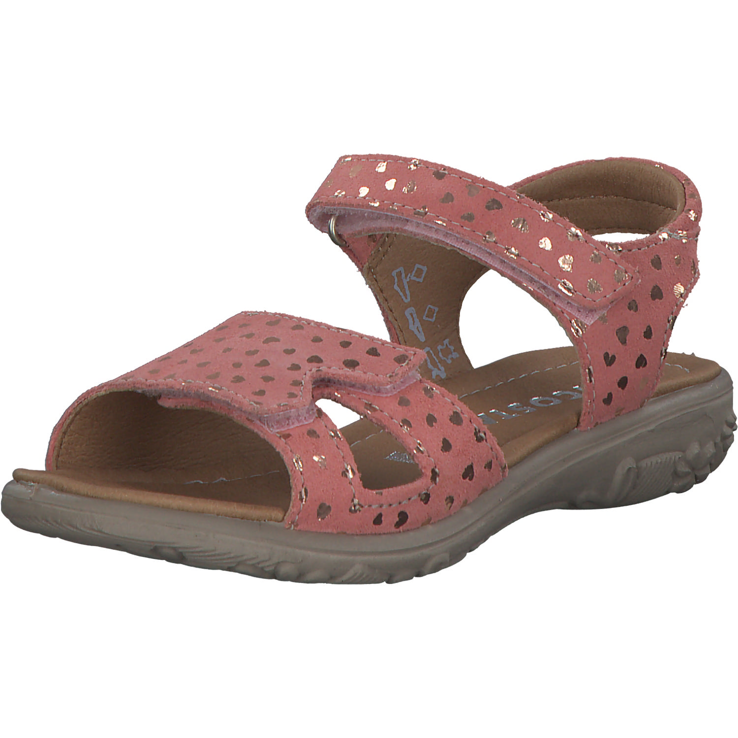 Ricosta Moni 6400202, Sandalen (Kinder), Kinder, strawberry