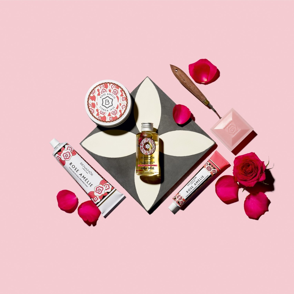 Benamor Savon Liquide Revitalisant Rose Amélie 300ml Soin Corps