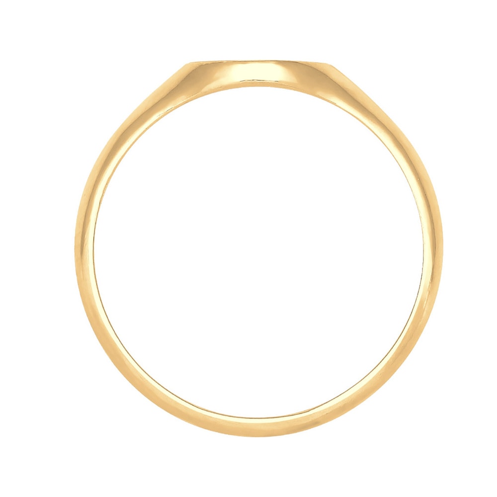 Elli Elli Bague Terne Ovale Geo Base 925 Argent Bague