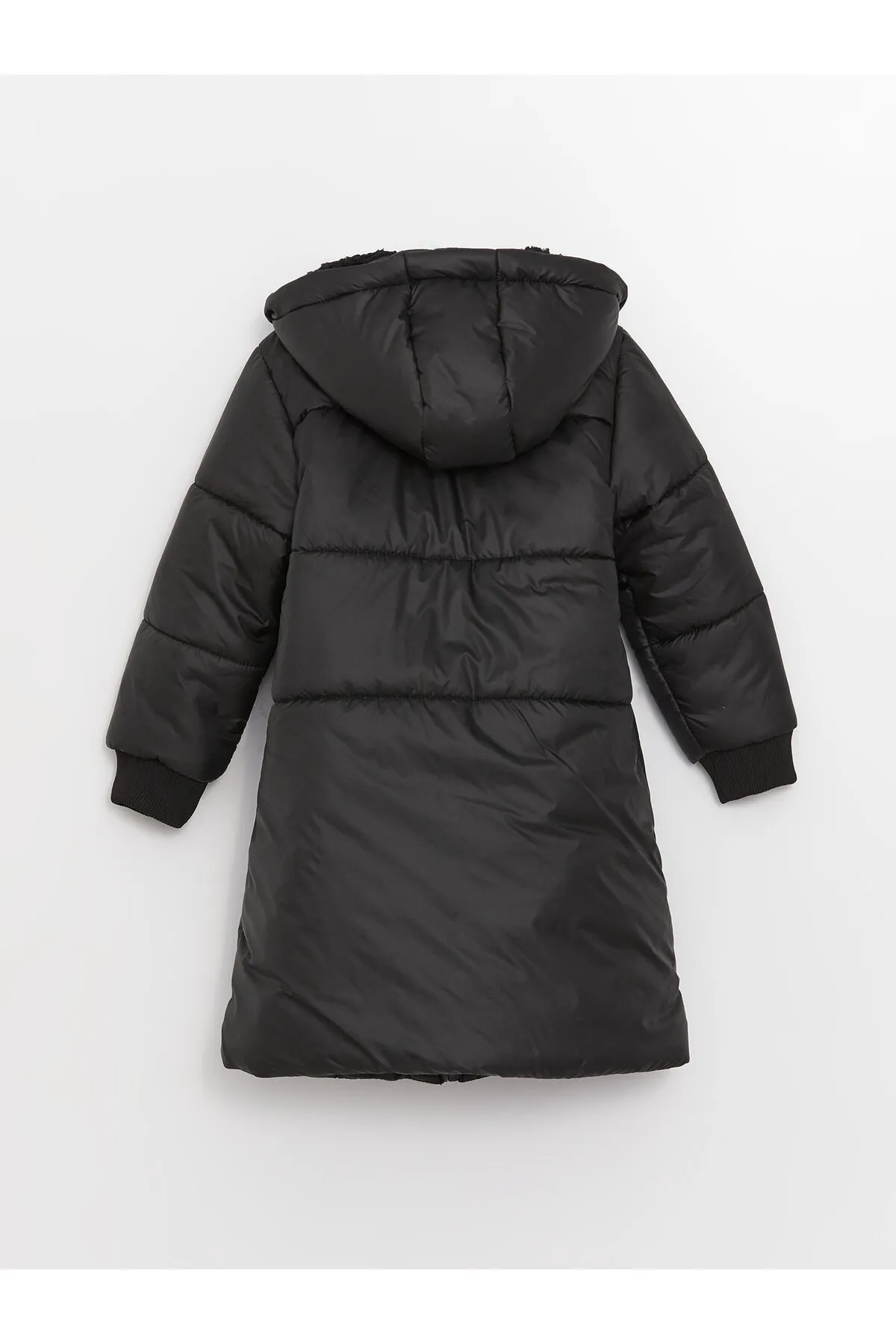 LC Waikiki  Basic-Mantel für Mädchen mit Kapuze