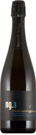 2021 ng.3 Spätburgunder Rose Sekt brut Bio - Weingut Nauerth-Gnägy