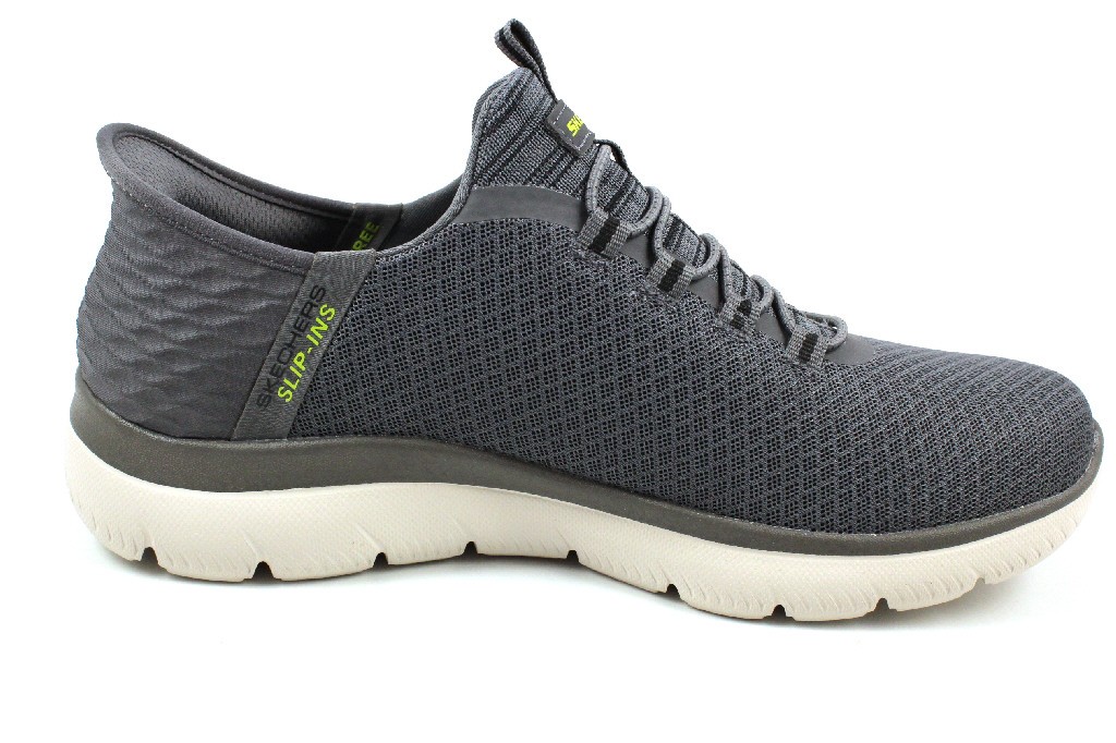 SKECHERS Komfort Slipper grau