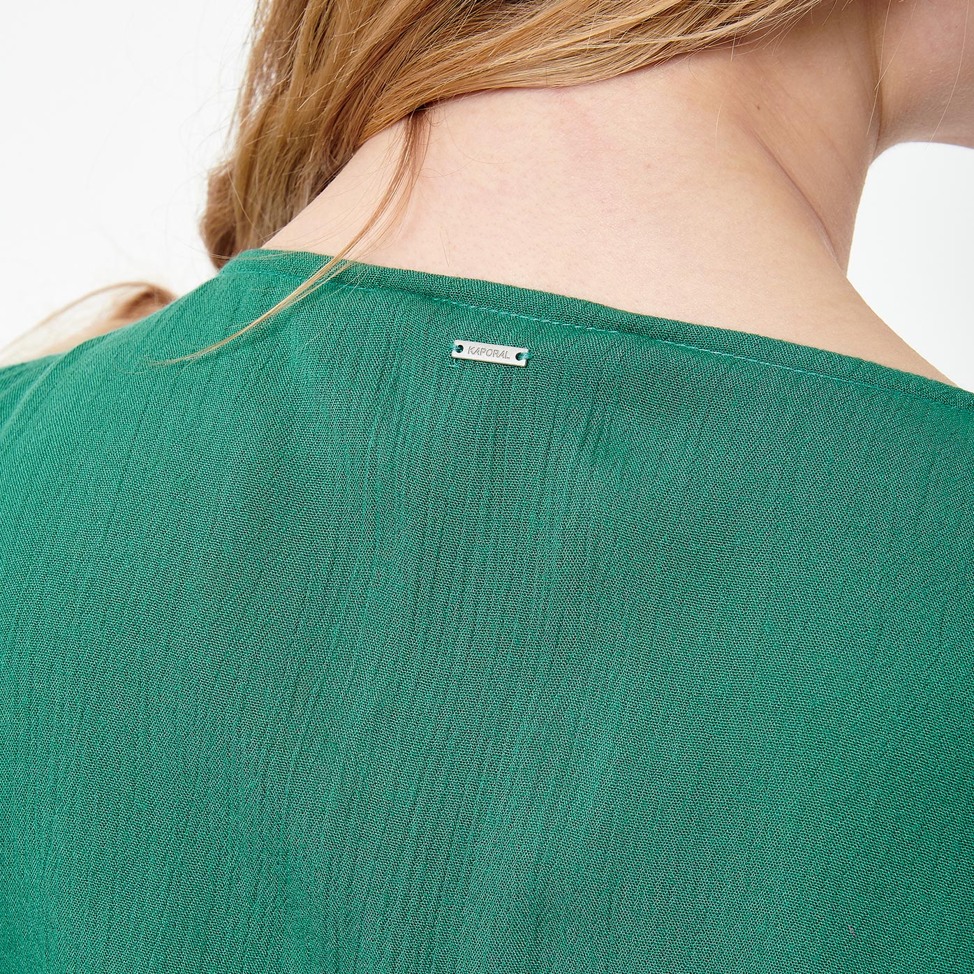 GONG   Robe longue verte Femme