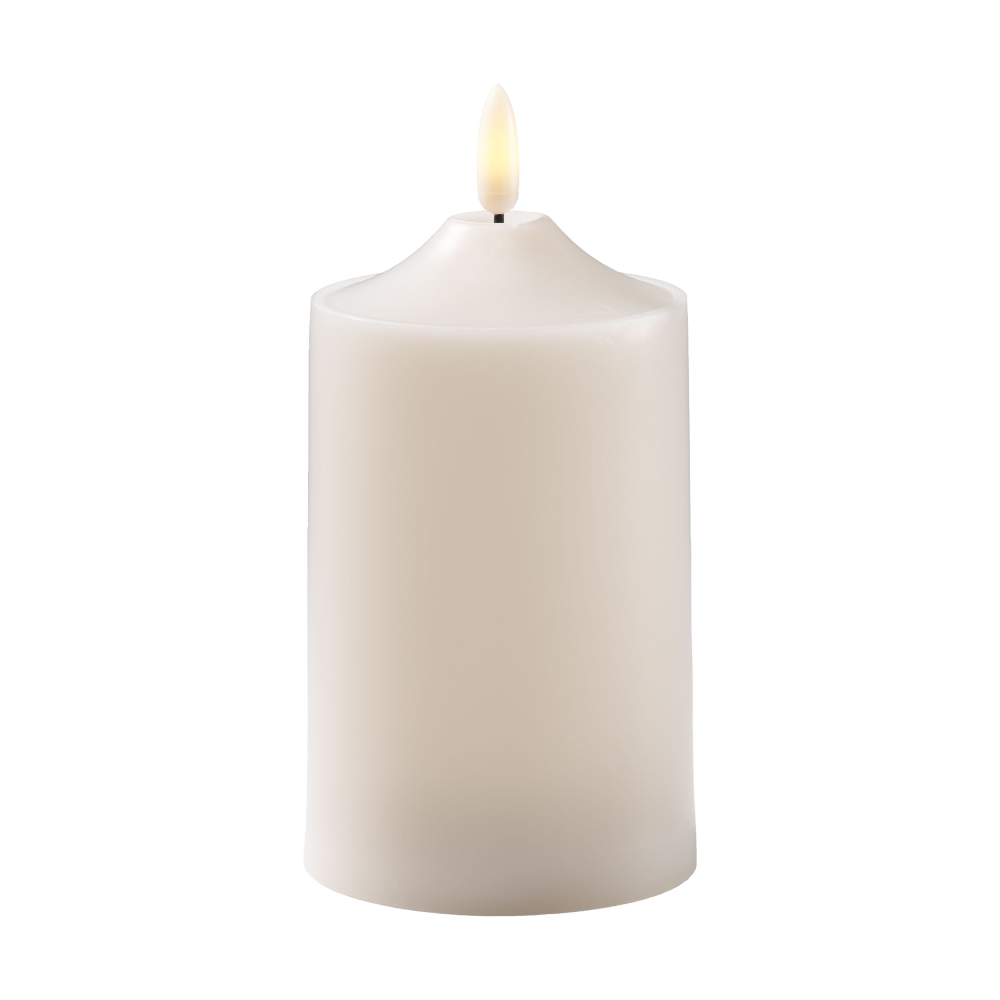 LED-Kerze cremefarben