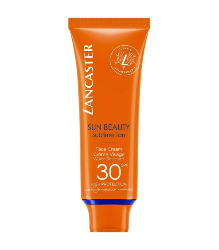 LANCASTER-SUN BEAUTY-Crème Visage Velours bronzage lumineux SPF30