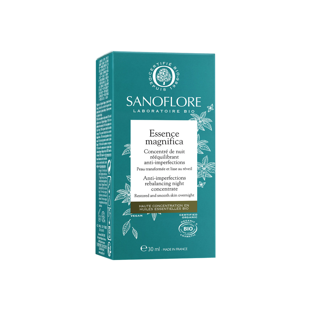 Sanoflore Magnifica Huile de nuit  rééquilibrante purifiante