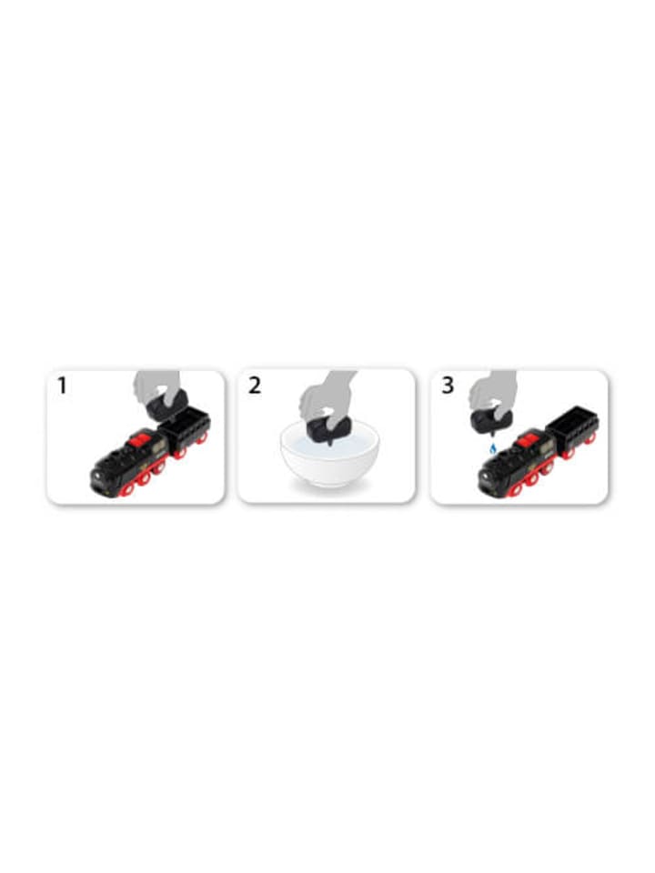 Brio Holzeisenbahn 63388400 Batterie-Dampflok mit Wassertank günstig kaufen onesize