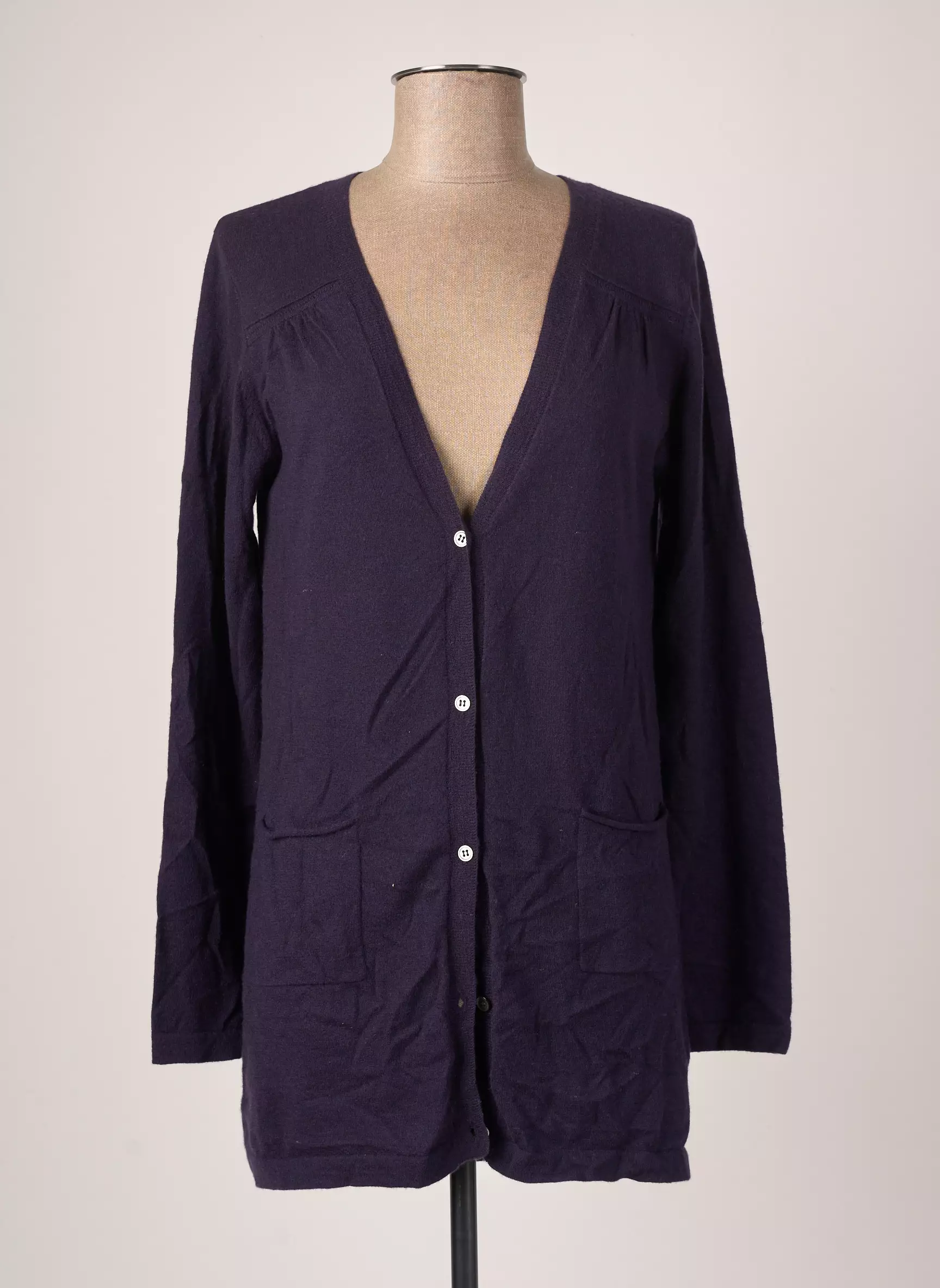 Estheme Cardigans Femme couleur violet