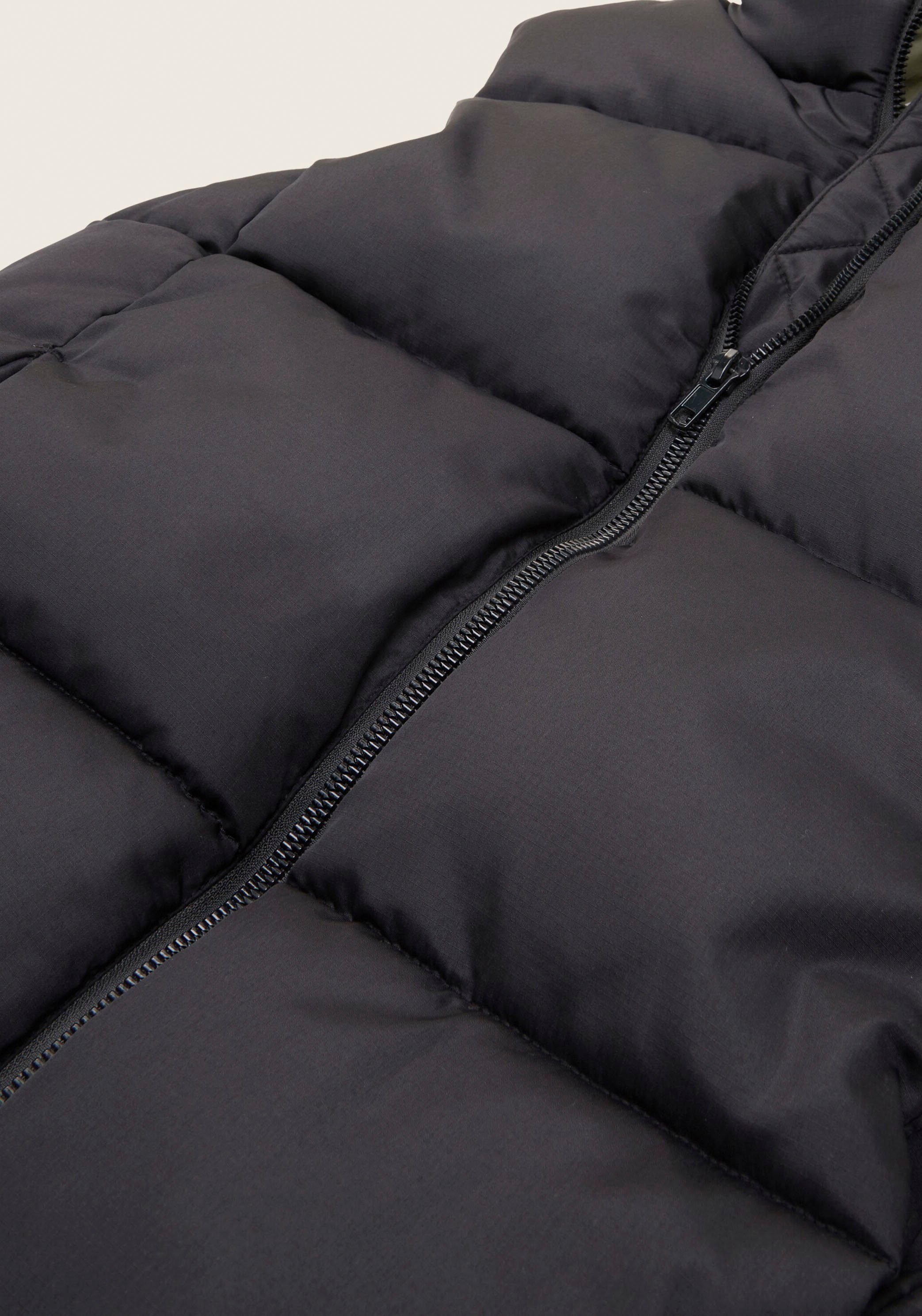 TOM TAILOR Steppweste mit Logoprint an der Seite